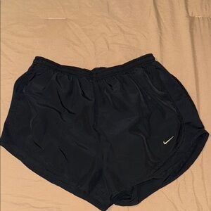Nike Black Athletic Shorts Lightweight Elastic Waist
